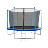 Батут Funfit 312 см - 10ft с внутренней сеткой и металлической лестницей