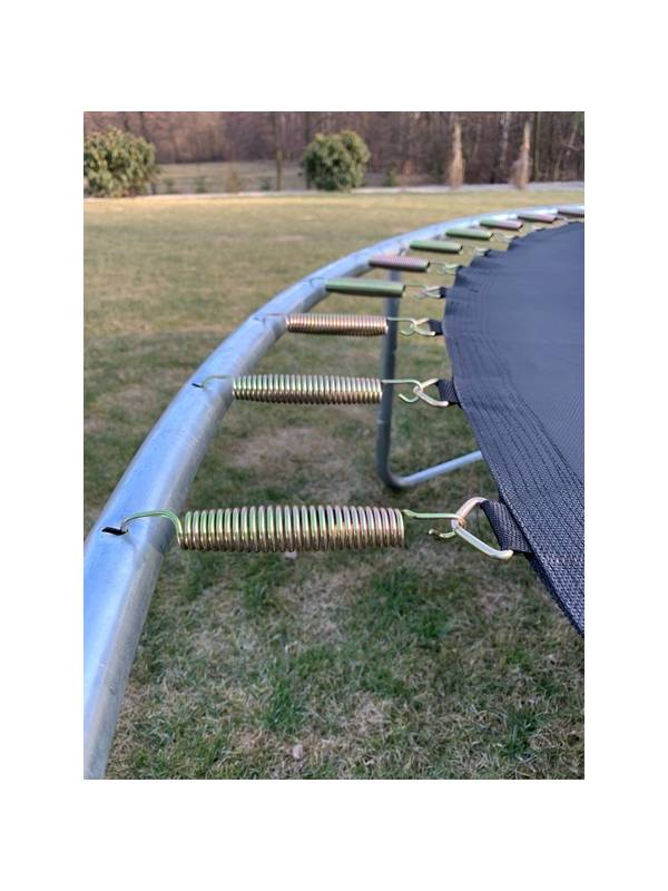 Батут Funfit 312 см - 10ft с внутренней сеткой и металлической лестницей