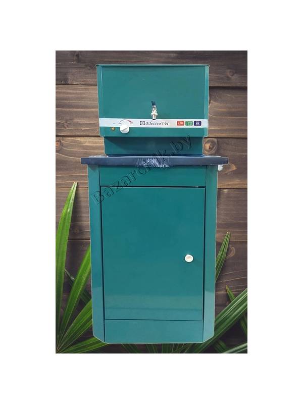 Умывальник дачный ElectroVeL с подогревом 15/1,25 (бирюза)