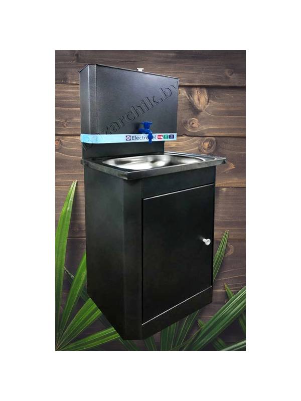 Умывальник дачный ElectroVeL с подогревом 15/1,25 (серебро)