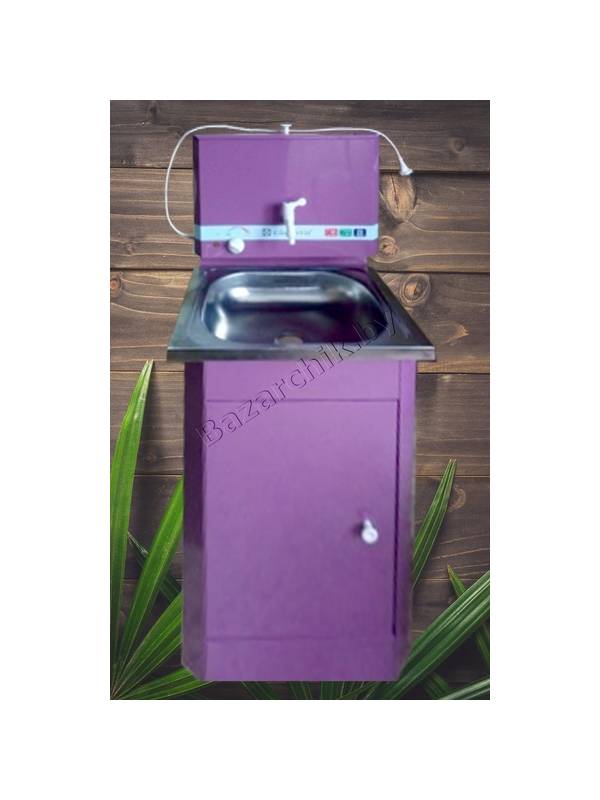 Умывальник дачный ElectroVeL с подогревом 15/1,25 (сирень)