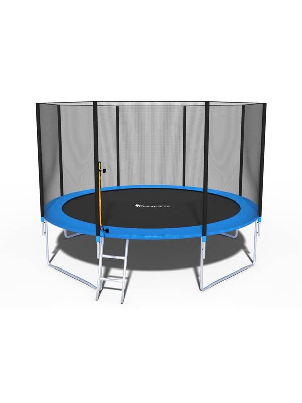 Батут складной Funfit 4,35 м (14ft) с защитной сеткой и лестницей