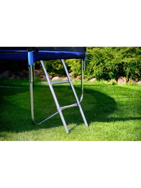 Батут складной Funfit 4,04 м с защитной сеткой и лестницей