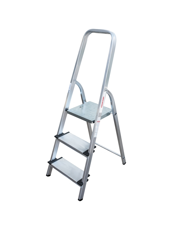 Стремянка ал. 1х 3 ступень 130мм серия NV1117 Новая высота