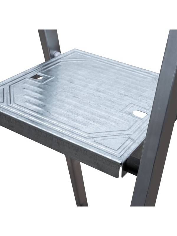 Стремянка ал. 1х 3 ступень 130мм серия NV1117 Новая высота