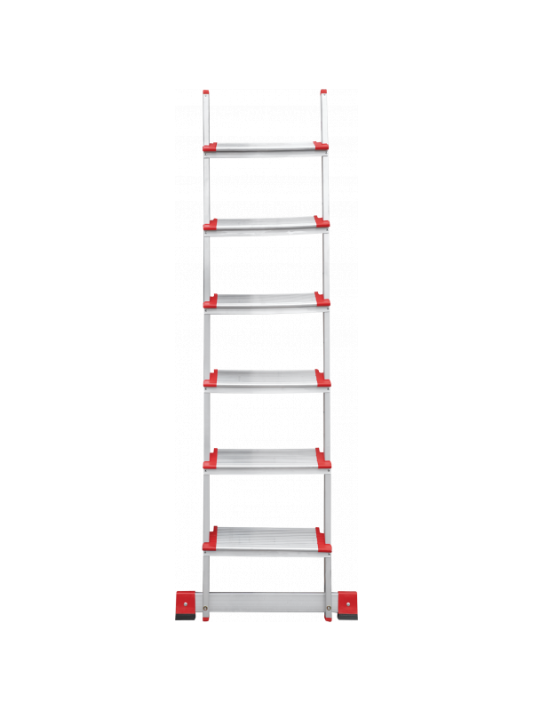 Лестница приставная ал. 1х 6 серия NV517 Новая высота