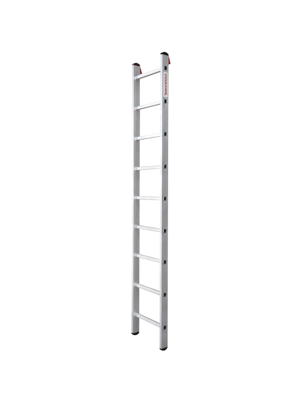 Лестница алюминиевая односекционная 9 ступеней Профи NV 321 Новая высота 3210109
