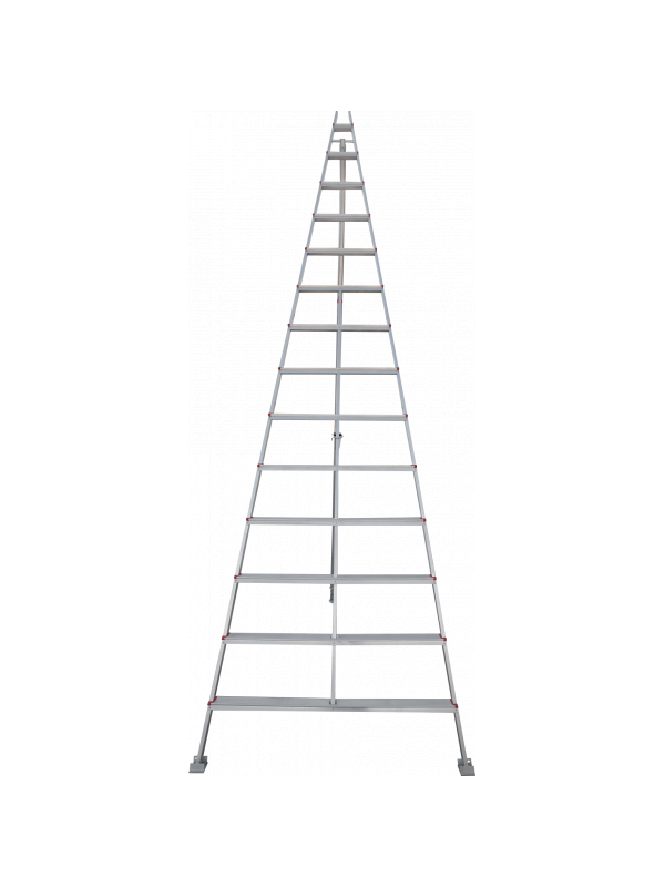 Стремянка ал. садовая 14 ступеней серия NV319 Новая высота