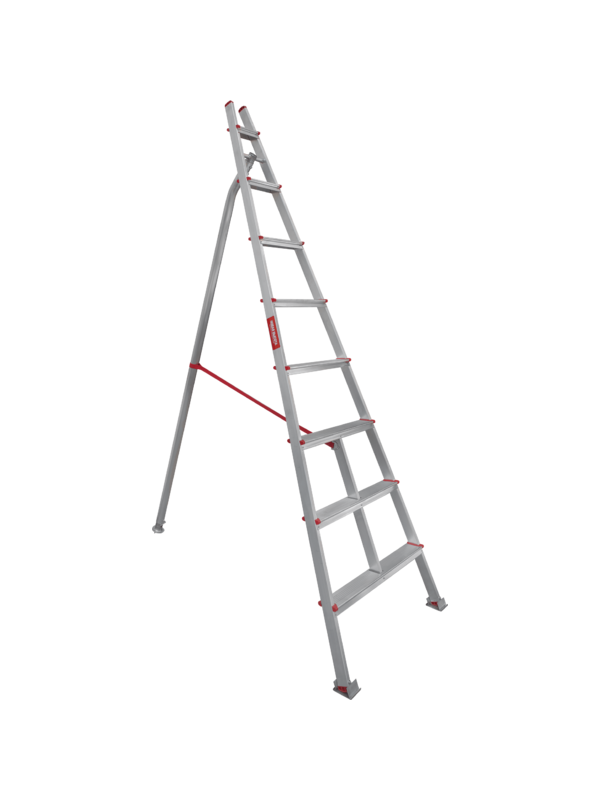 Стремянка ал. садовая 8 ступеней серия NV319 Новая высота