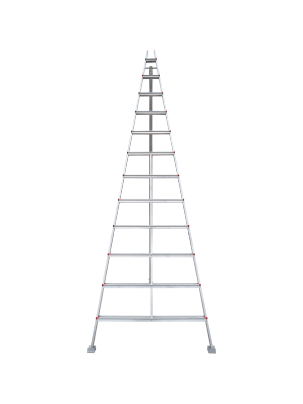 Стремянка ал. садовая 12 ступеней серия NV319 Новая высота
