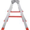 Стремянка 3 ступени ал. 2-х сторонняя профессион. серия NV312 Новая высота
