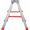 Стремянка 3 ступени ал. 2-х сторонняя профессион. серия NV312 Новая высота