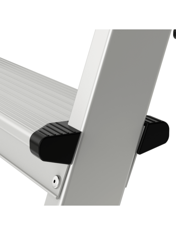 Стремянка 6 ступеней ал. 2-х сторонняя с увеличенной площадкой (260мм) серия NV212 Новая высота