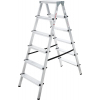 Стремянка 6 ступеней ал. 2-х сторонняя серия NV112 Новая высота