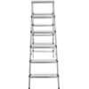 Стремянка 6 ступеней ал. 2-х сторонняя серия NV112 Новая высота