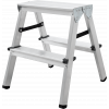 Стремянка 2 ступени ал. 2-х сторонняя серия NV112 Новая высота