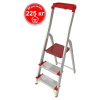 Стремянка 3 ступени ал. с лотком-органайзером индустриальная серия NV515 Новая высота