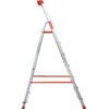 Стремянка 8 ступеней ал. с лотком-органайзером профессион. серия NV315 Новая высота