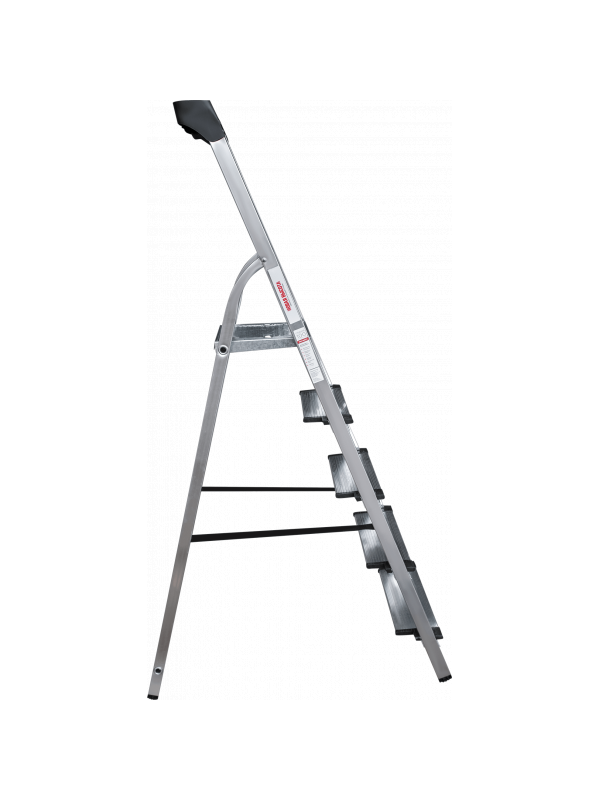 Стремянка ал. 1х 5 ступень 130мм с лотком-органайзером серия NV1118 Новая высота