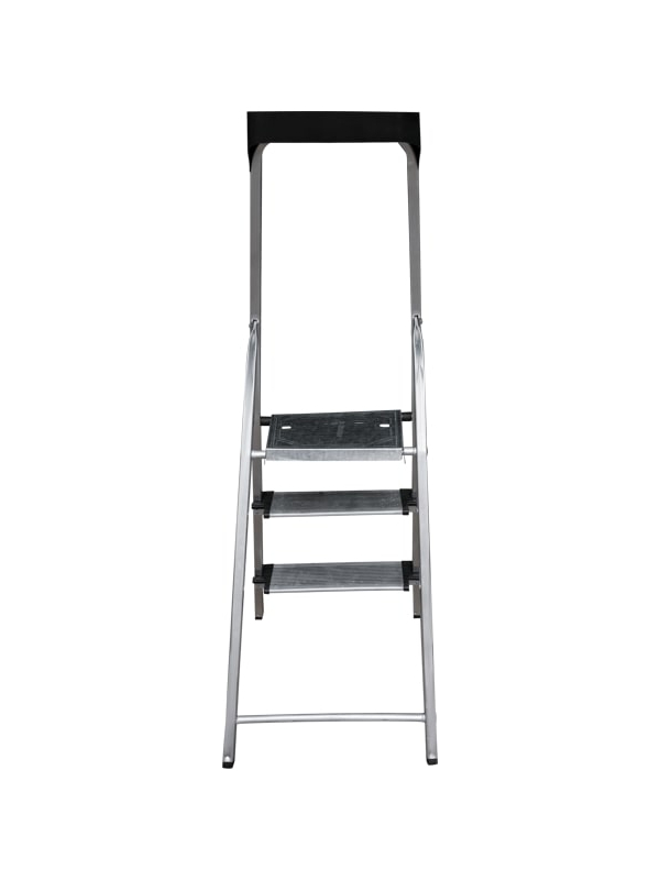 Стремянка ал. 1х 3 ступень 130мм с лотком-органайзером серия NV1118 Новая высота