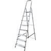 Стремянка ал. 1х 8 ступень 130мм серия NV1117 Новая высота