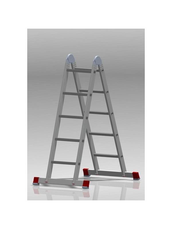 Лестница шарнирная 5 ступеней NV 331 Новая высота 3310205