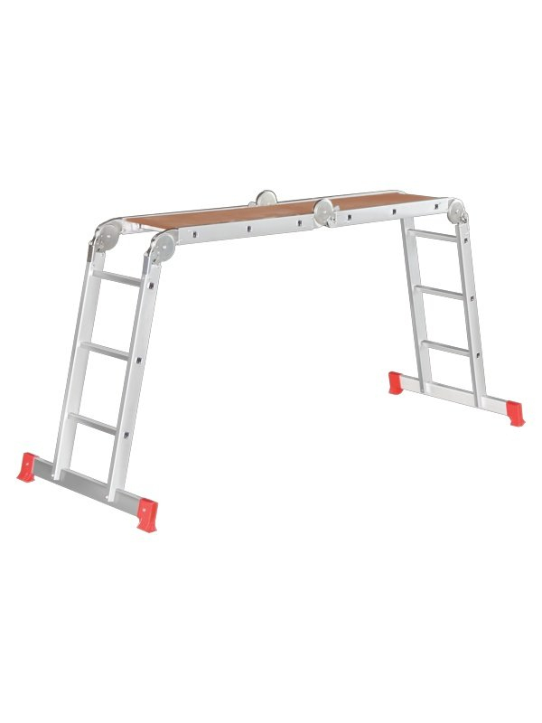 Лестница - трансформер с помостом 4х4 серия NV233 Новая высота