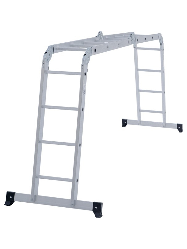 Лестница - трансформер четырехсекционная 4х4 серия NV132 Новая высота