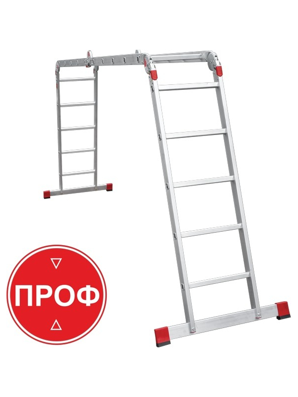 Лестница - трансформер профессиональная 4х5 серия NV332 Новая высота