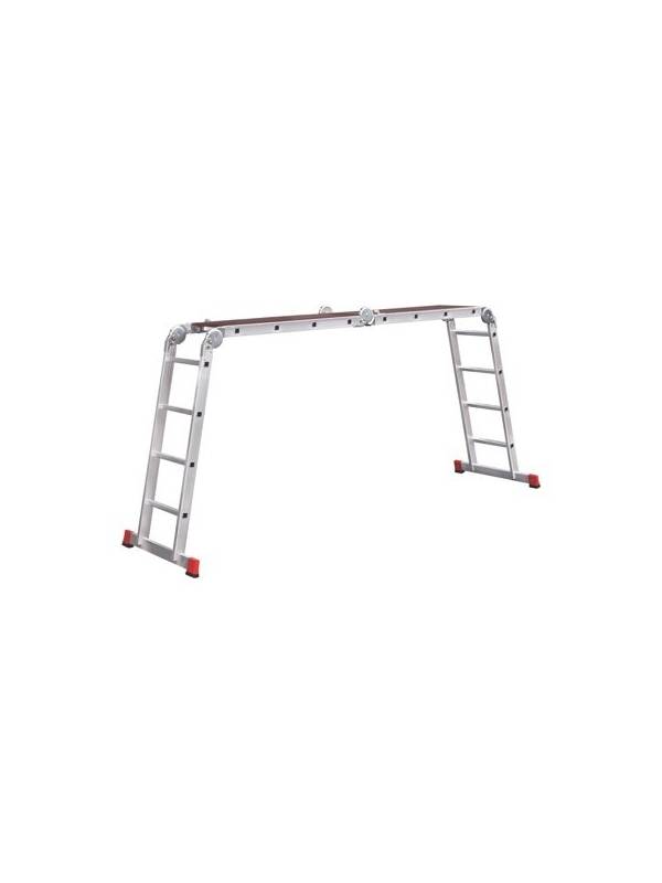 Лестница - трансформер с помостом профессиональная 4х5 серия NV333 Новая высота
