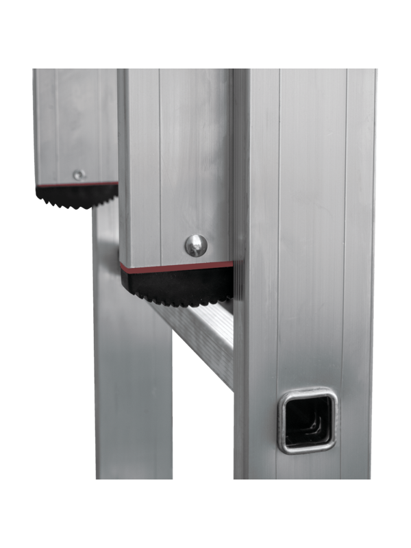 Лестница 3х17 трехсекционная ал.серия NV323, усиленная профессиональная Новая высота