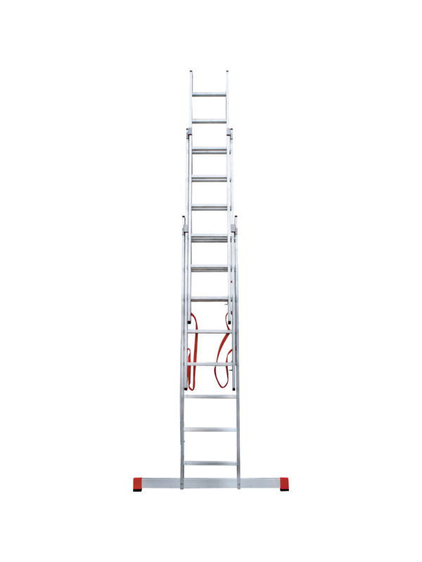 Лестница 3х 8 трехсекционная ал. профессиональная, серия NV323 Новая высота