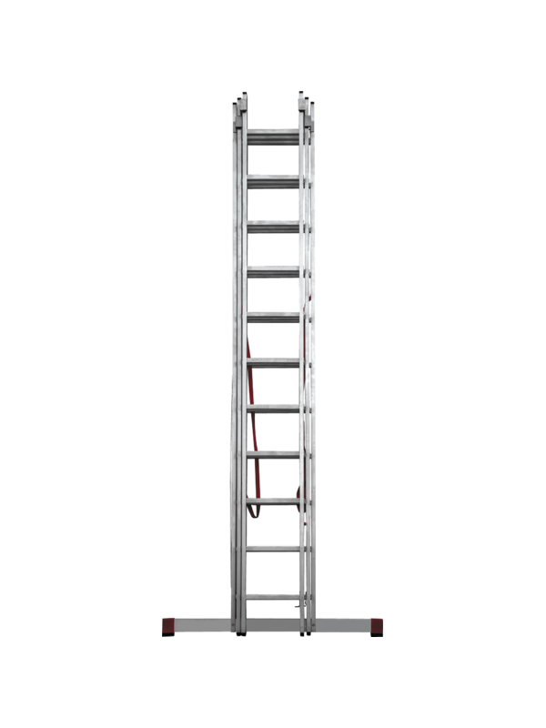 Лестница 3х11 трехсекционная ал. профессиональная, серия NV323 Новая высота