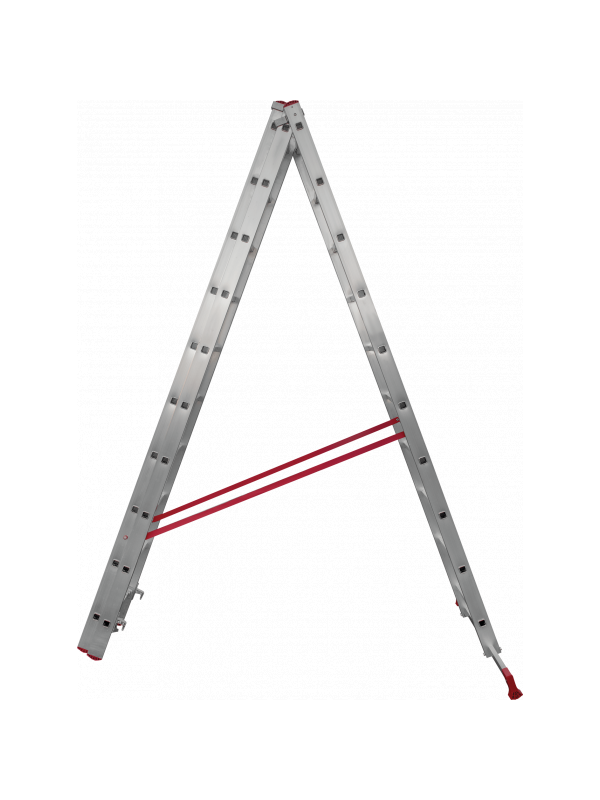 Лестница 3х10 трехсекционная ал., серия NV223 Новая высота