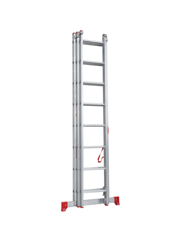 Лестница 3х 8 трехсекционная ал., серия NV223 Новая высота