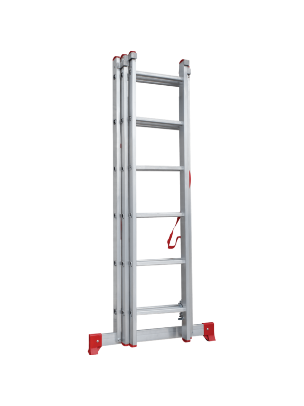 Лестница 3х 6 трехсекционная ал., серия NV223 Новая высота