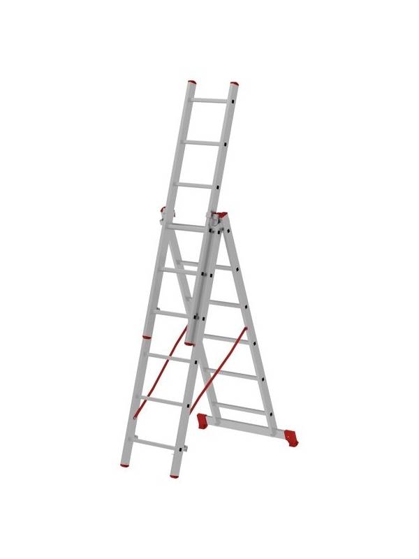 Лестница 3х 6 трехсекционная ал., серия NV223 Новая высота