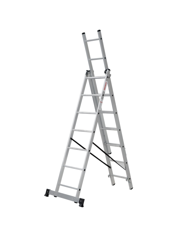 Лестница 3х 8 трехсекционная ал., серия NV123 Новая высота