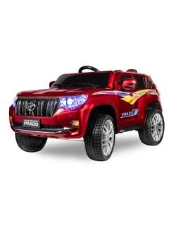 Детский электромобиль Kid's Care Toyota Land Cruiser Prado 4x4 (красный paint)