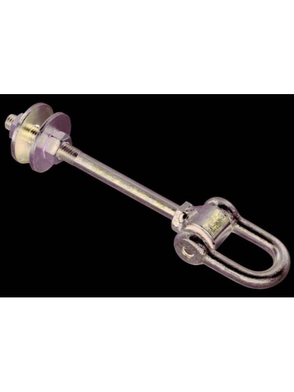 Сквозной подвес (карабин) для качелей KBT Тип D 140мм