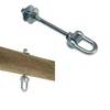 Сквозной подвес (карабин) для качелей KBT Тип D 140мм