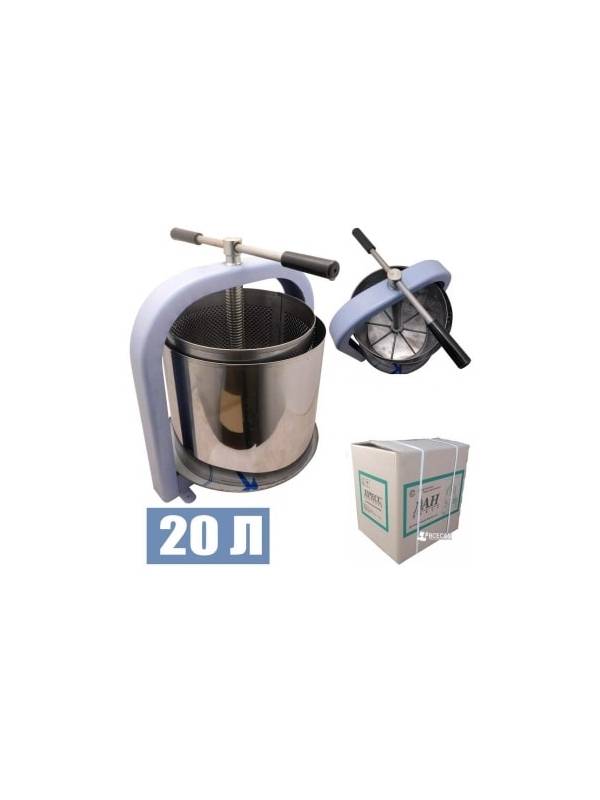 Соковыжималка пресс ручной винтовой "ЛАН" 25 л