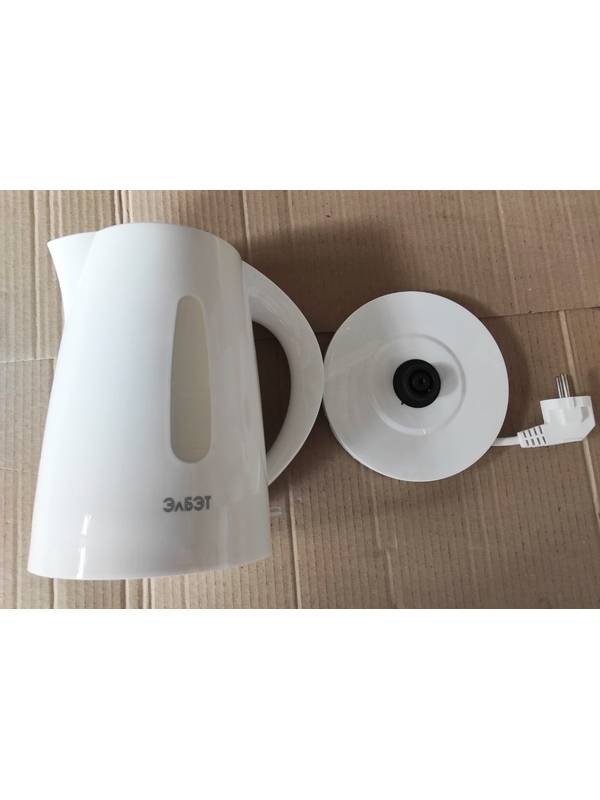 Электрочайник ЭлБЭТ EK 1,7- 01P elbet (белый)