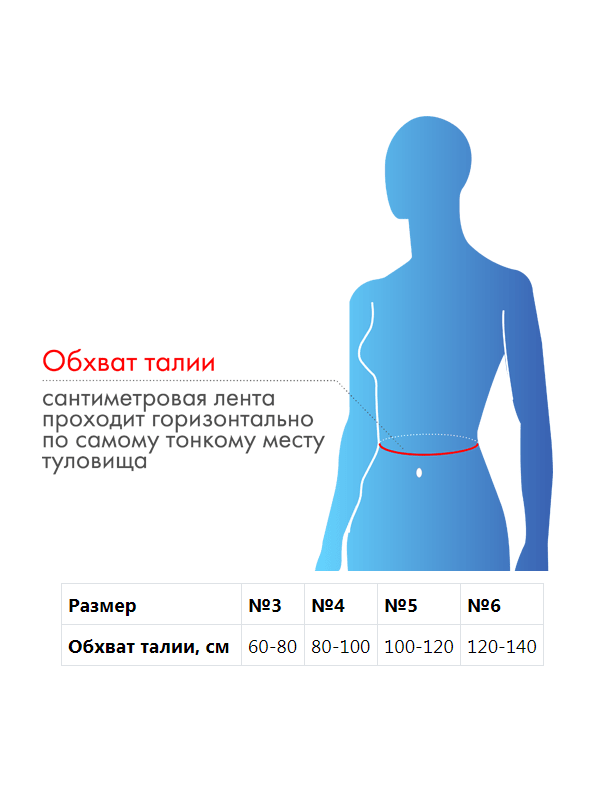 Корсет ортопедический пояснично-крестцовый Б-507