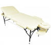 Массажный стол складной Atlas sport 70 см 3-с алюминиевый усиленная столешница (бежевый)