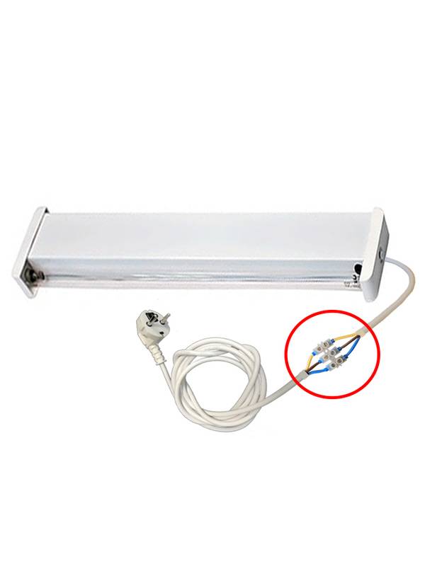 Светильник бактерицидный (облучатель) ОБН 01-1х30 Фотон ЭПРА (лампы+шнур с вилкой)