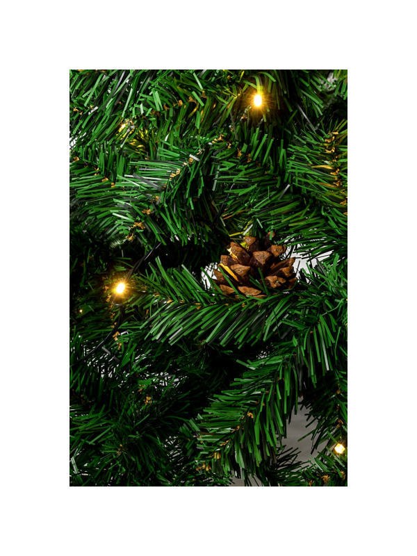 Новогодняя ель GreenLand Nikol 165 см + гирлянда