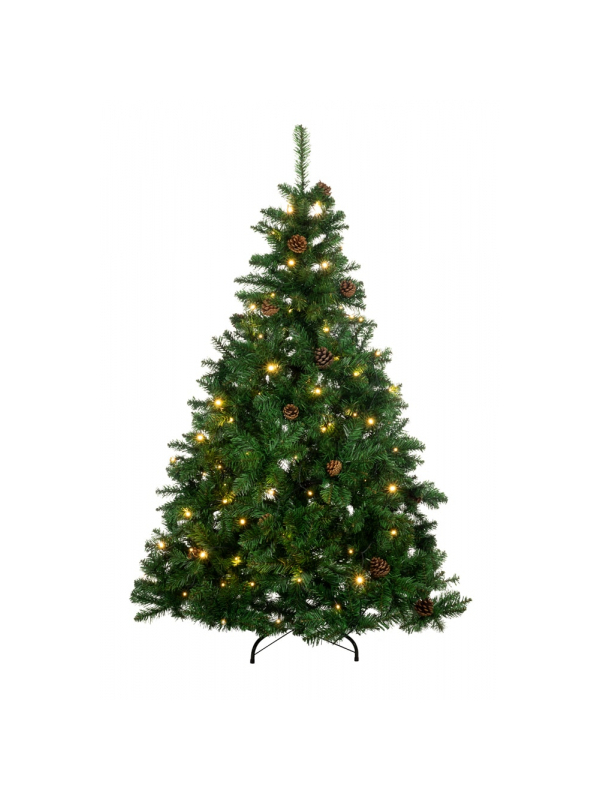 Новогодняя ель GreenLand Nikol 165 см + гирлянда