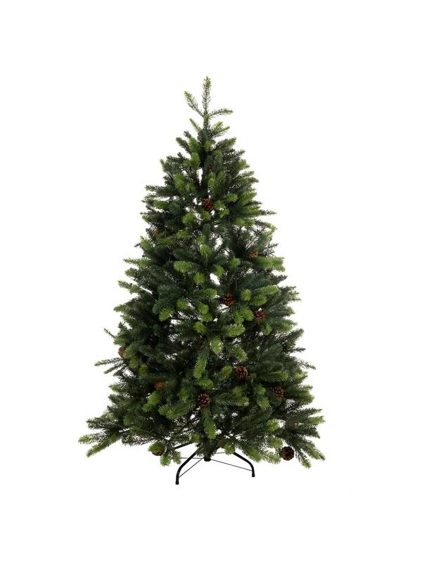 Новогодняя ель GreenLand Stefanie 195 см + гирлянда