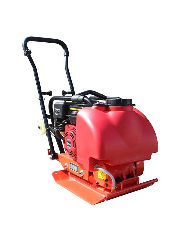 Виброплита Impulse VP60TL Loncin G200F (бак, колеса)